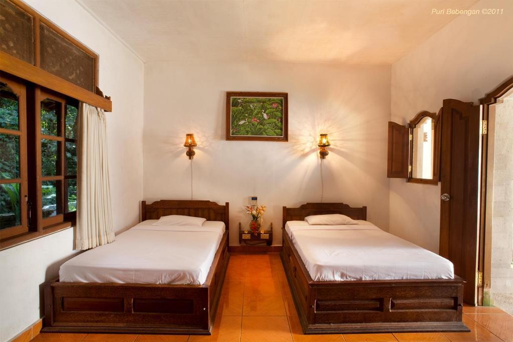 Puri Bebengan Bungalows Ubud Kamer foto